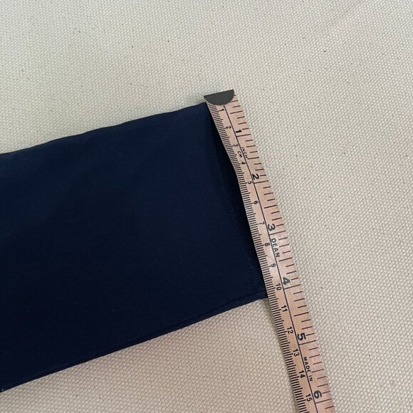 Blumarine Jea Navy Blue V-Neck Top Sailboat Design Size Small Stylish Casual - Picture 12 of 12